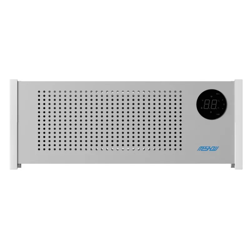 1100W Silver Graphene Button Button Electric Heater