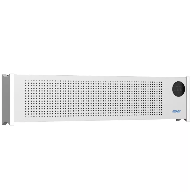 2200W Silver Graphene Button Butting Electric Heater